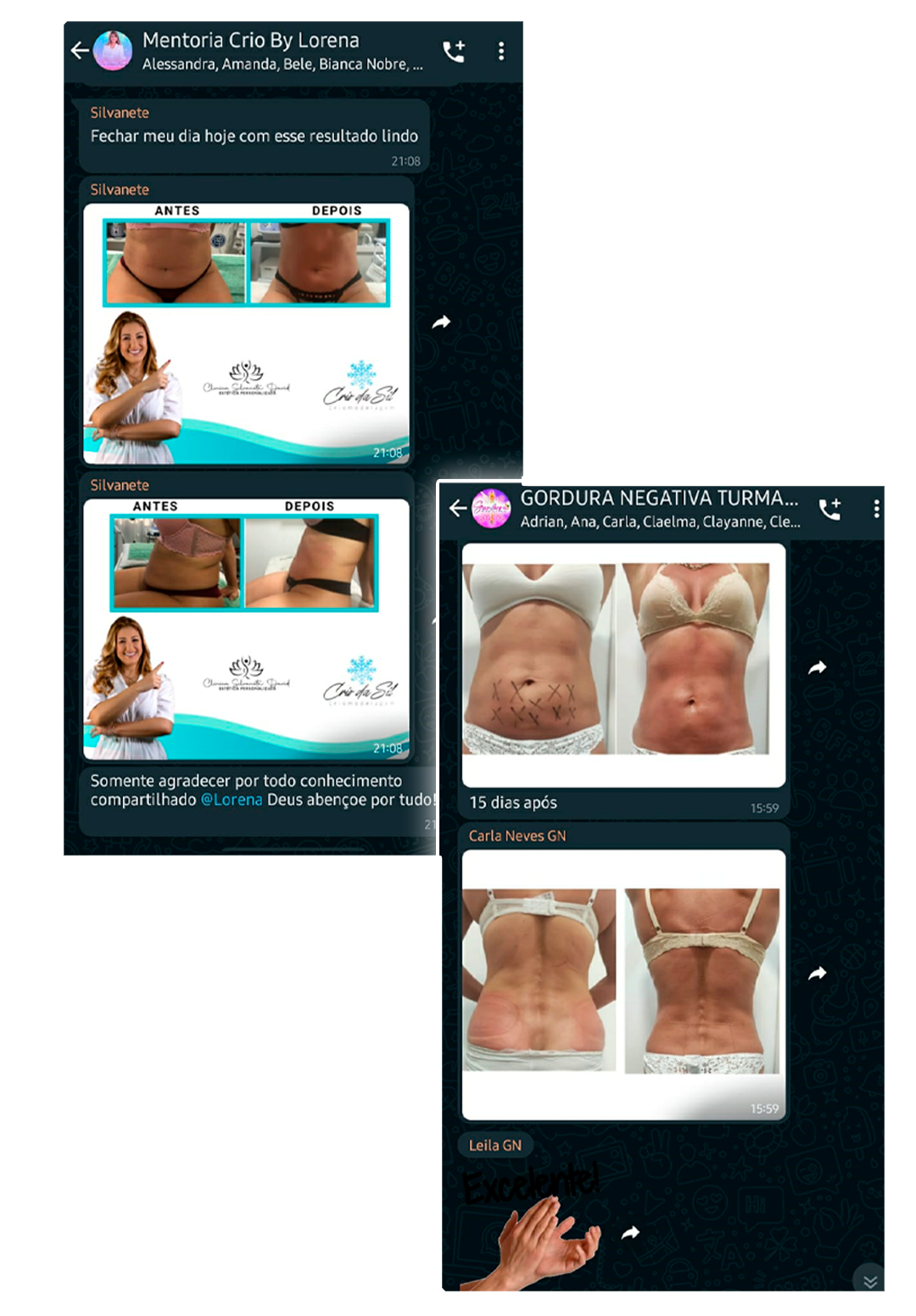 Resultado Alunas