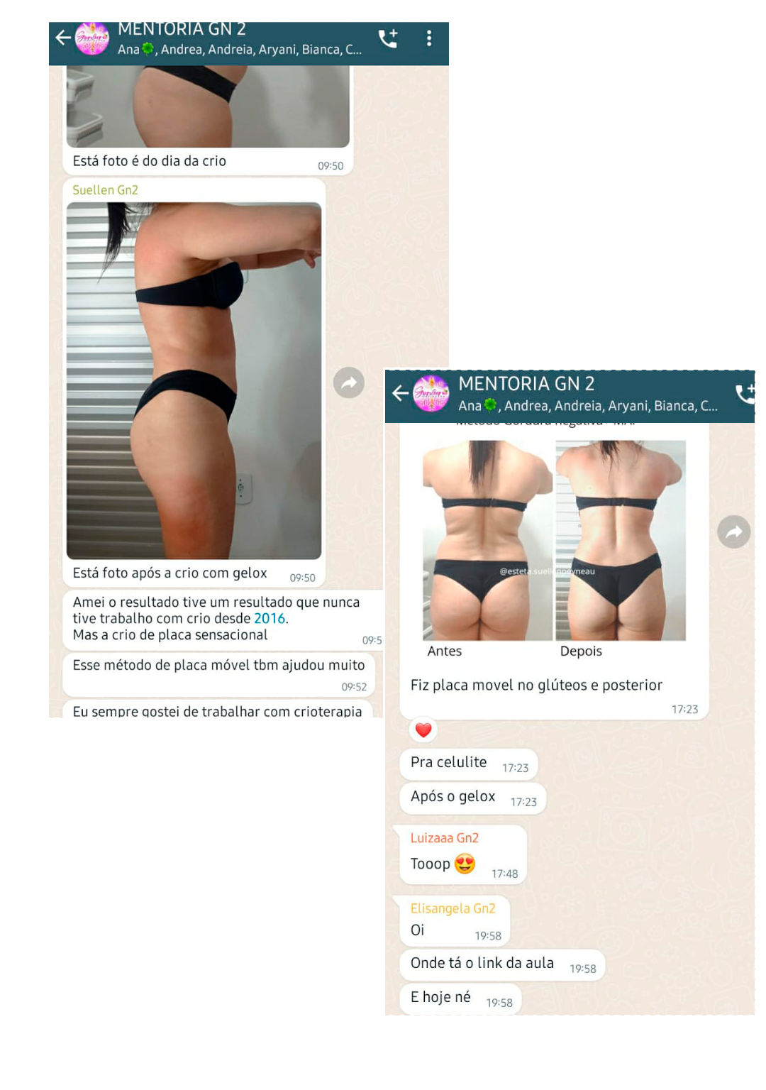 Resultado Alunas