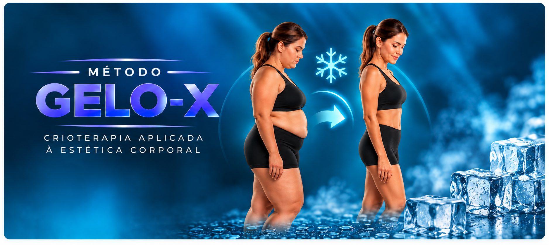 Método Gelo-X - crioterapia aplicada à estética corporal